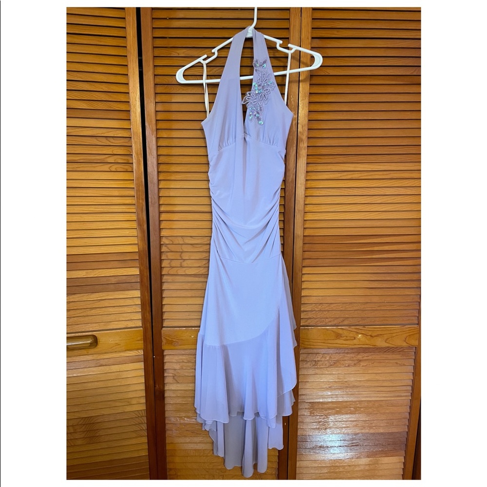 Beautiful purple bodycon dress